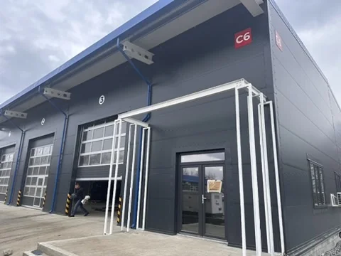 HALE DELTA INTERNATIONAL CONSTANȚA - acces hala C6 finalizat
