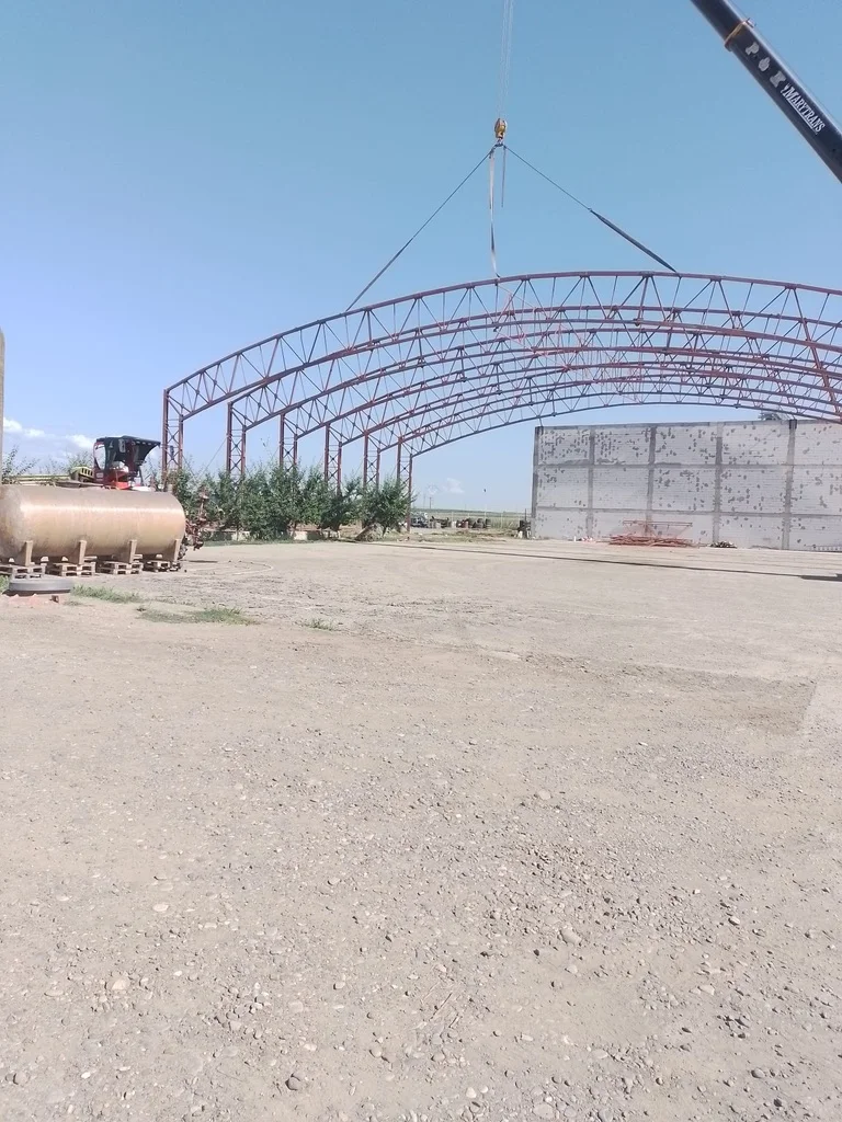 HALĂ MOLDOVA FARMING - Tisita structura arcuita pentru depozitare