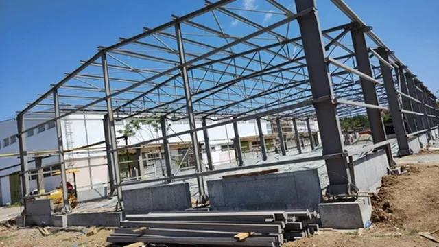 HALĂ PORT CONSTANȚA - cadru metalic si fundatii