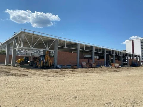 LIDL BACĂU - structura comerciala in executie