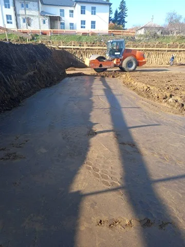 SALA DE SPORT TODIREȘTI - compactare terasament