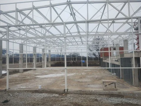 SALĂ SPORT 102 LOCURI COMUNA BÂRSANA - cadre metalice frontale